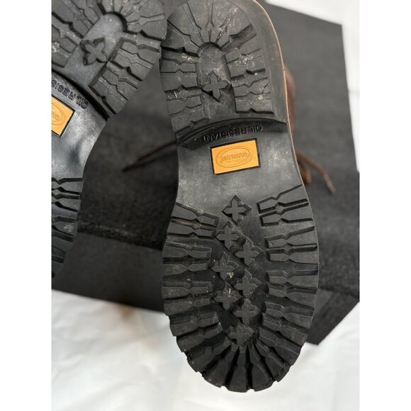 Carolina Steel Toe Leather Work Metguard Logger Boot Waterproof Mens 9.5D CA7821 - Picture 12 of 16